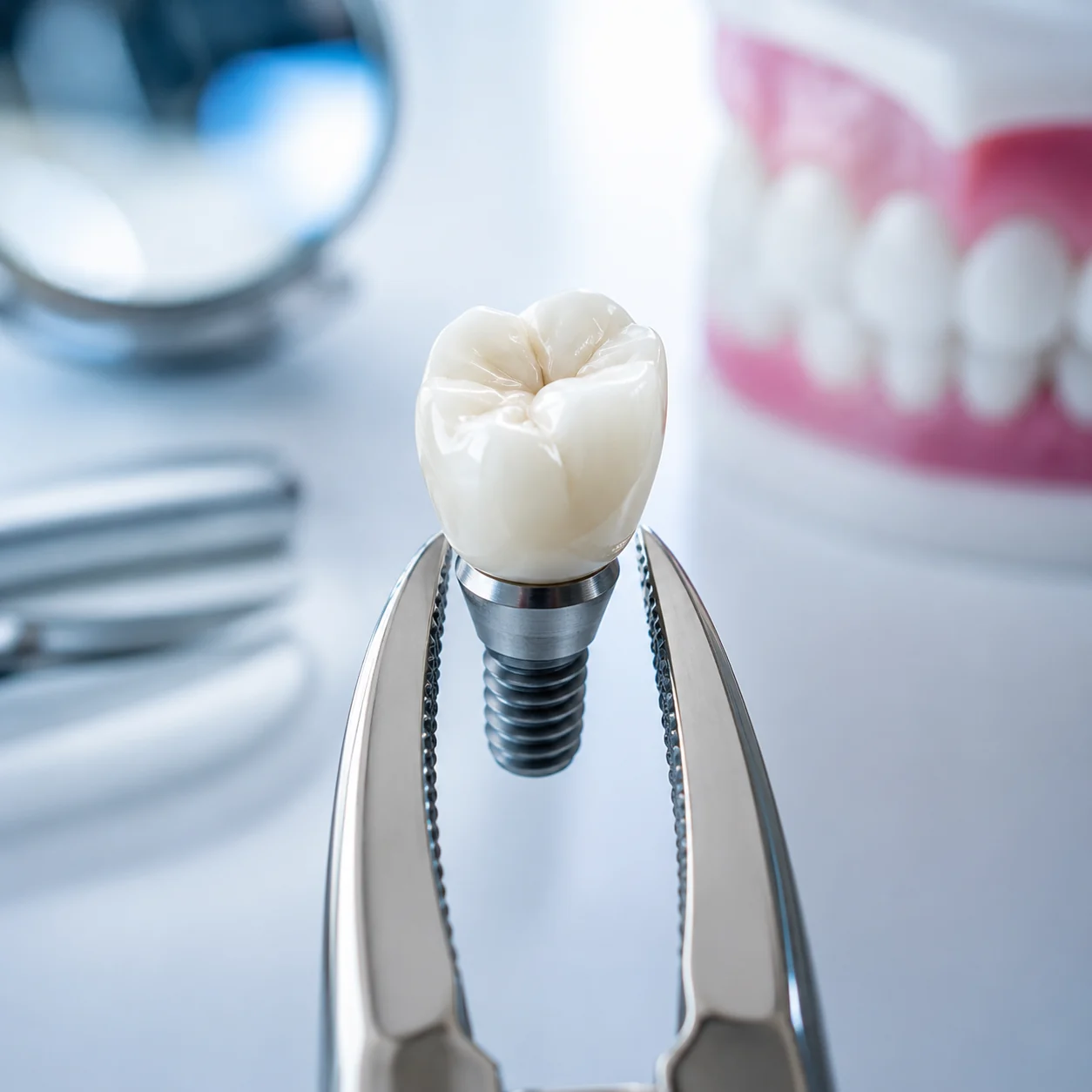 Implante dentário e prótese